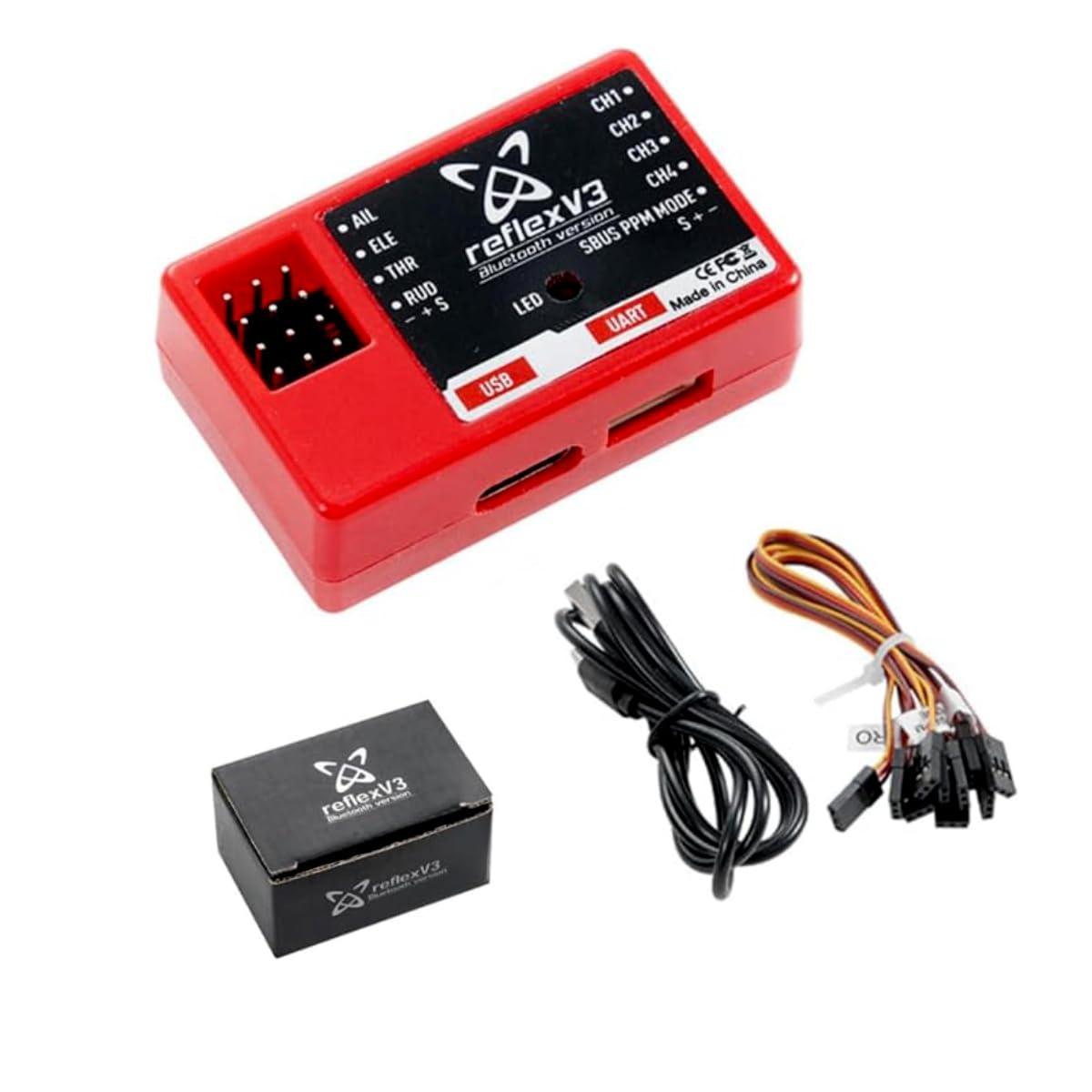 Amazon.com: HeelAooRC FMS Reflex V3 Flight Controller Gyro