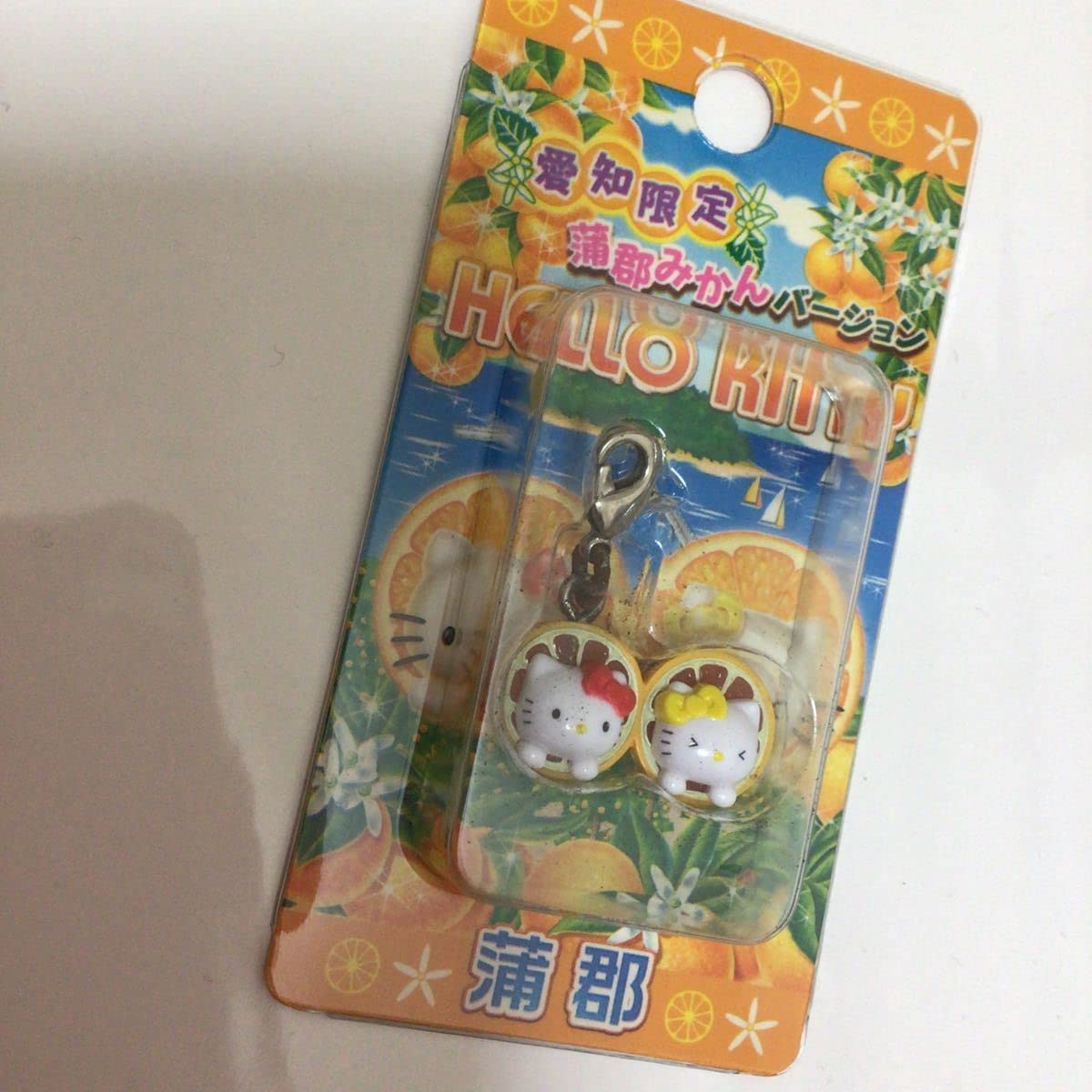 ご当地キティ ファスナーマスコット 水族館 八丈島 いか ご当地キティ