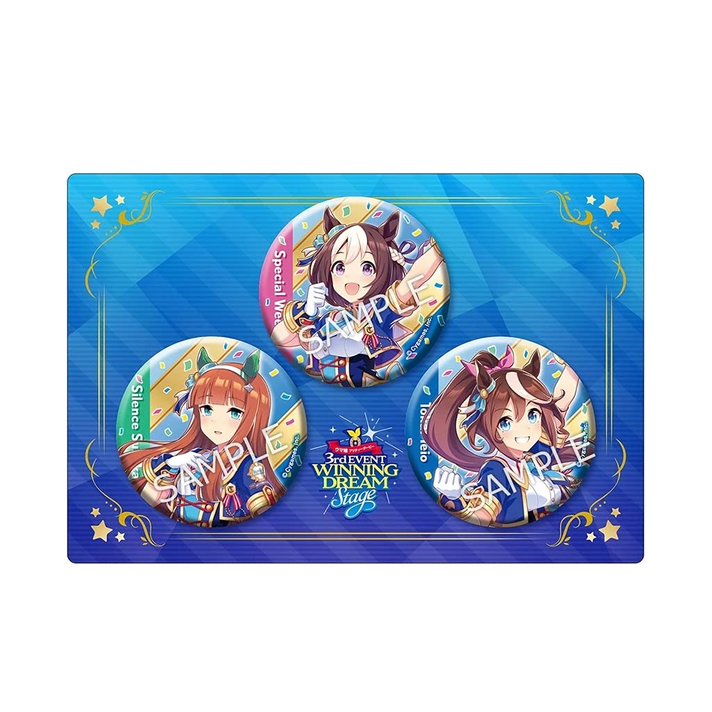 Amazon.co.jp: ウマ娘 プリティーダービー 公式缶バッジセット 3rd