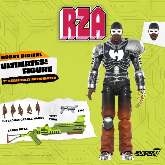Amazon.com: Super7 ULTIMATES! RZA Bobby Digital - 7