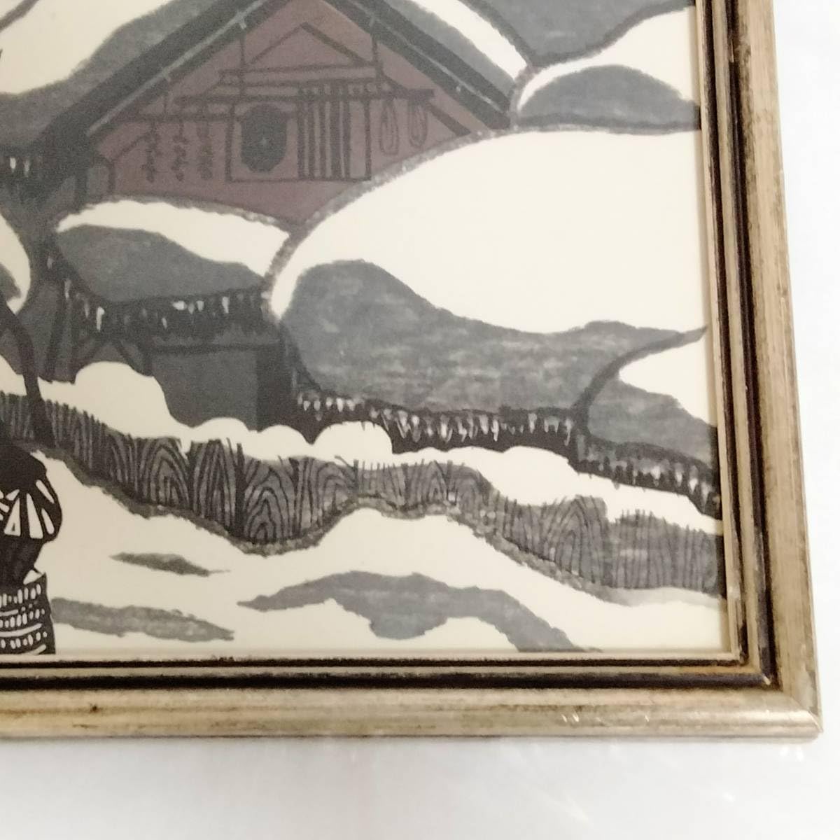 荒井孝 「滝桜」 リトグラフ 直筆サイン・落款・エディション・作品