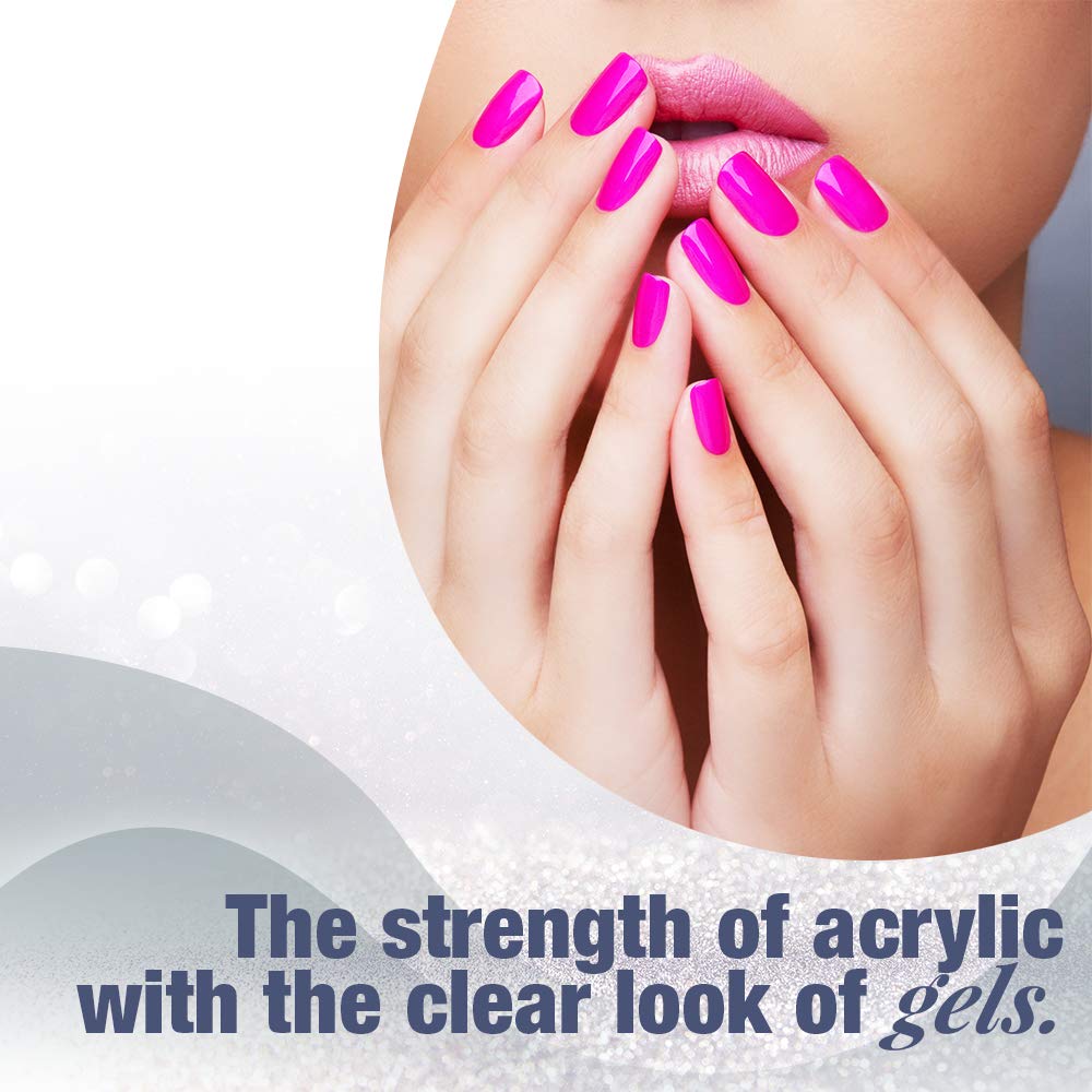 Amazon.com: Ibd Hard Gel, Led/UV Builder Gel - Clear, Strong