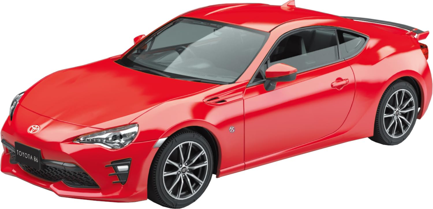 Amazon.com: Toyota 86 (Pure Red) 1:32 Scale Model Kit : Arts
