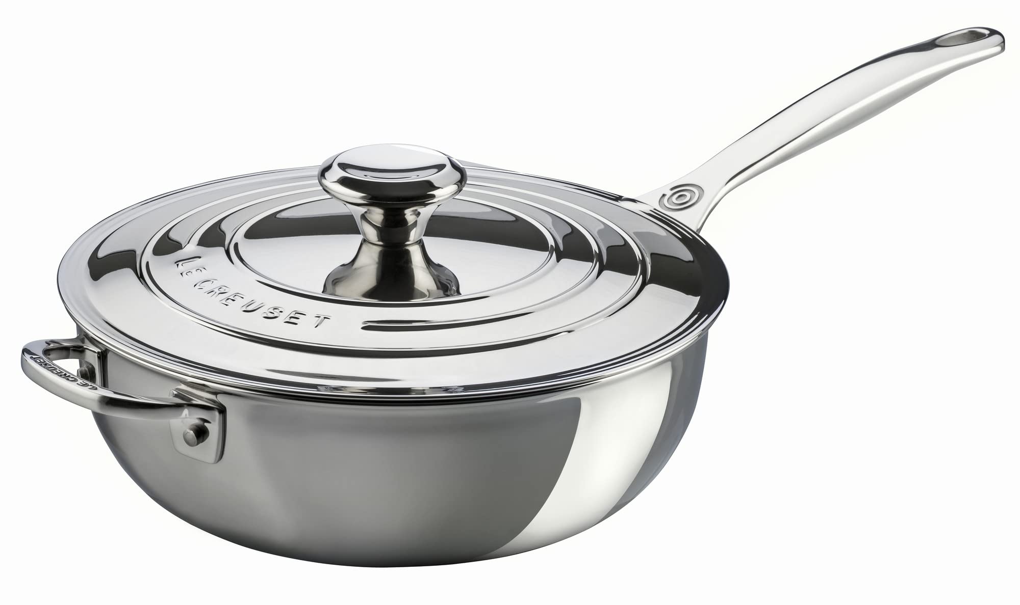 Amazon.com: Le Creuset Tri-Ply Stainless Steel 3.5 Quart Saucier