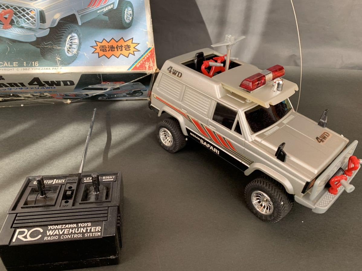 Amazon.co.jp: ヨネザワ 西部警察 ニッサン サファリ RC 1/16 ラジコン