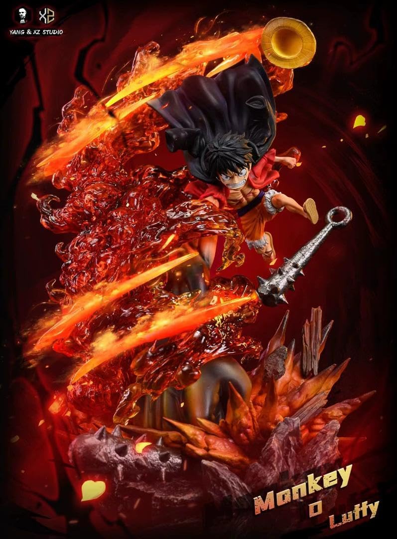 Amazon | ワンピース レッドロック ルフィ 業火拳銃 ガレージキット