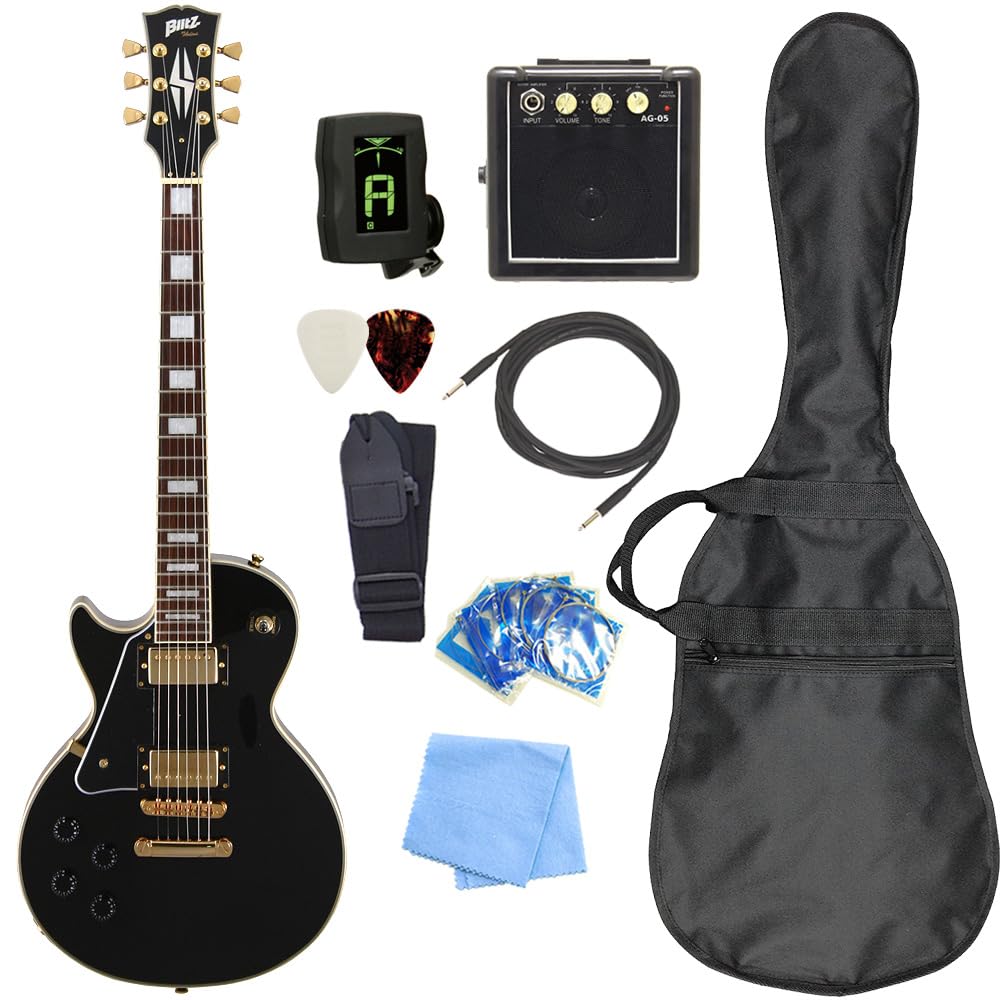 Amazon | エレキギター 左利き 初心者セット レスポール カスタム