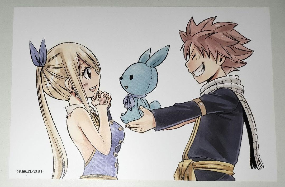 Amazon | フェアリーテイル ナツ ルーシィ ポストカード 特典