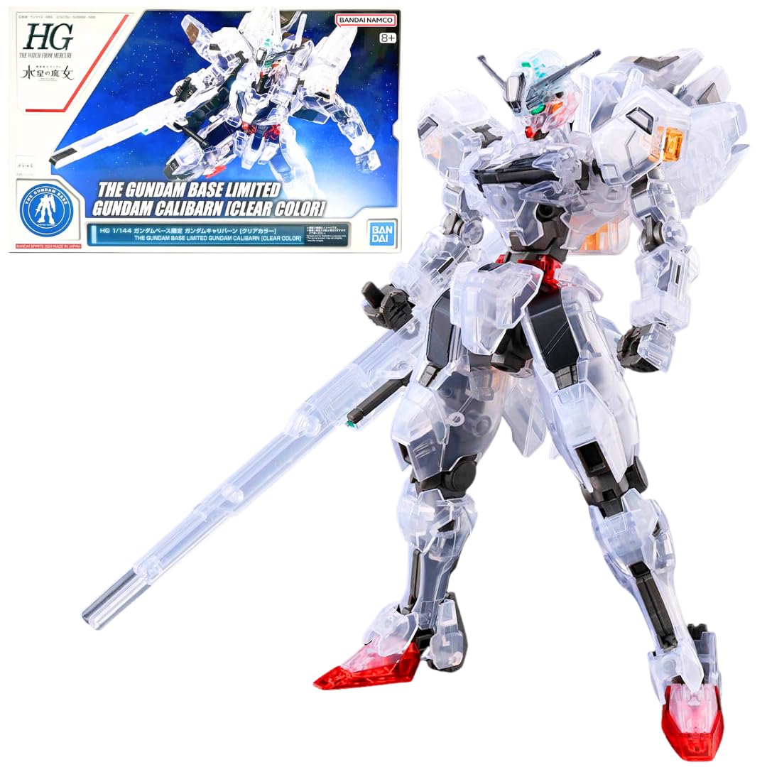 Amazon | HG 1/144 ガンダムベース限定 ガンダムキャリバーン [クリア