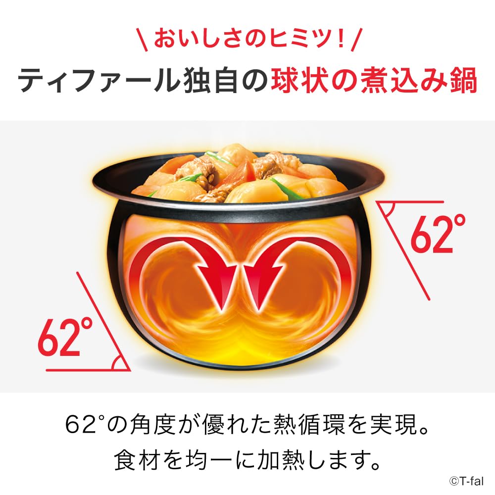 Amazon.co.jp: 【オンライン限定】 ティファール 電気圧力鍋 3L 4人用