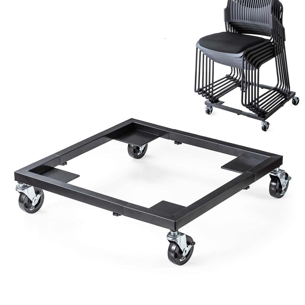 Amazon.co.jp: サンワダイレクト 台車 スタッキングチェア 運搬用台車