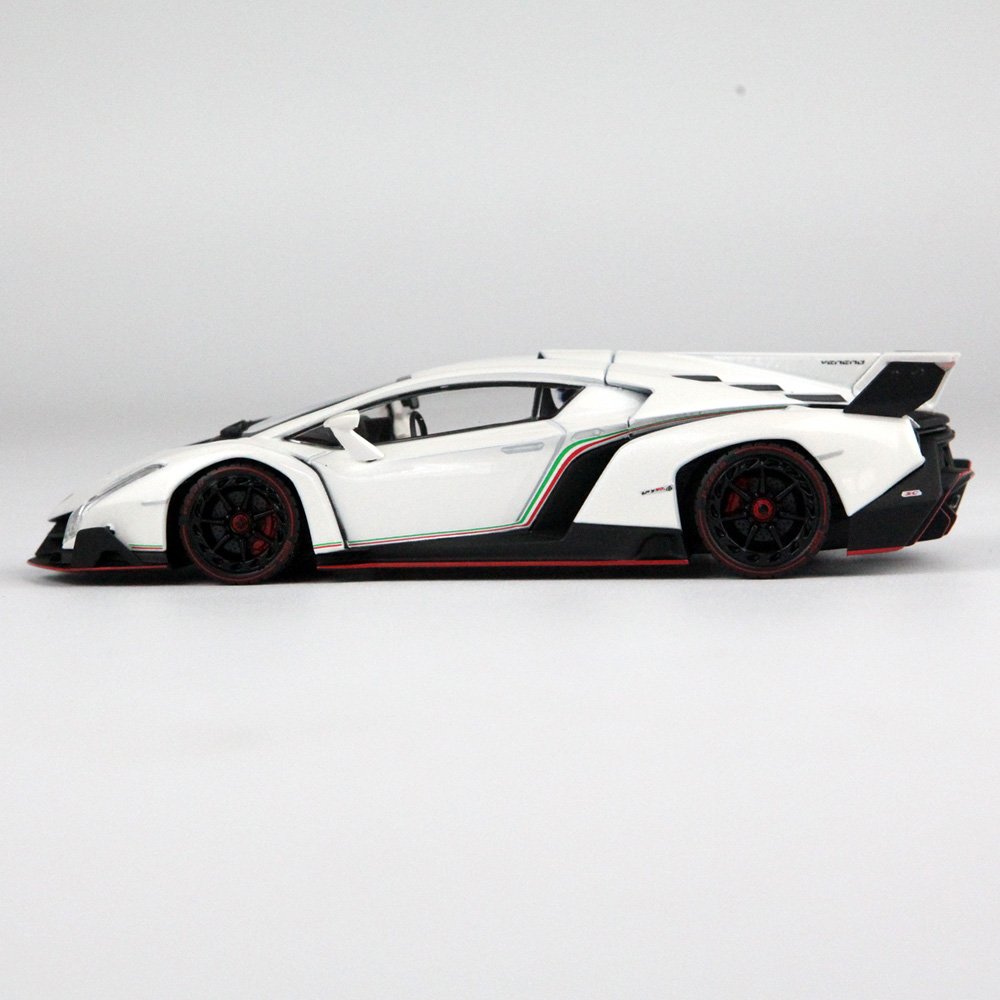 Amazon.com: Kyosho Diecast Lamborghini Veneno, White (1:43 Scale