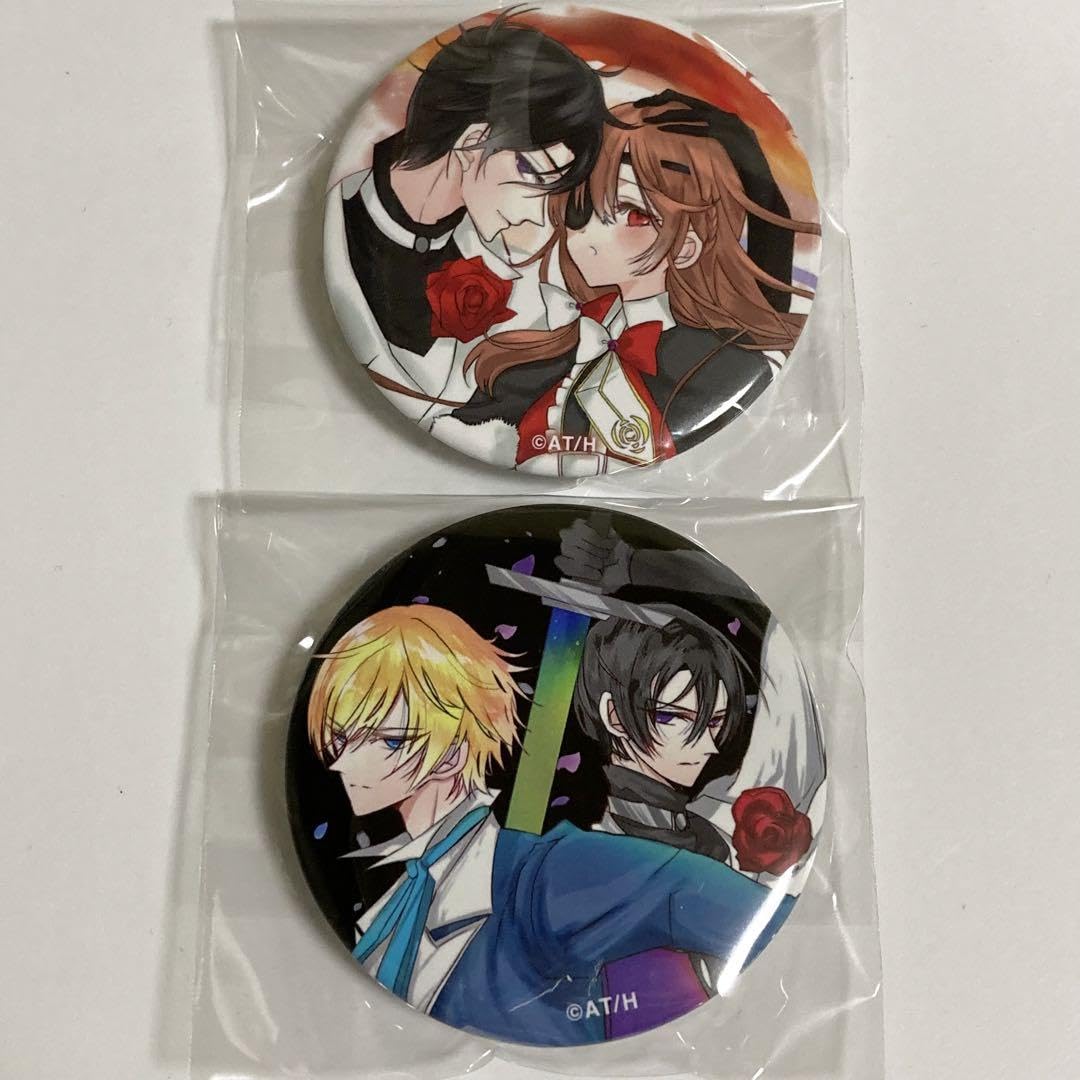 Amazon | 転生悪女の黒歴史 缶バッジ ヨミ ソル Y | バッジ | おもちゃ