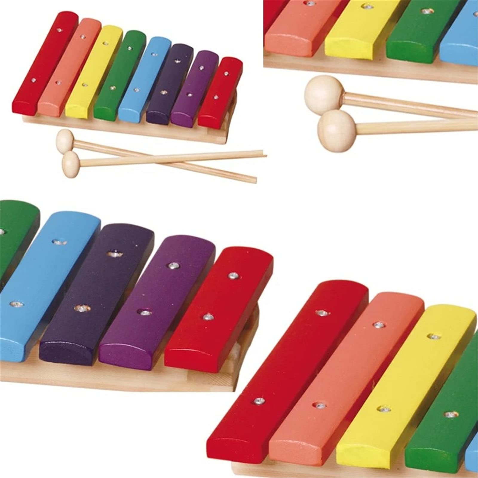 Amazon.co.jp: 木琴 子供のための子供の木製8トーンのxylophone