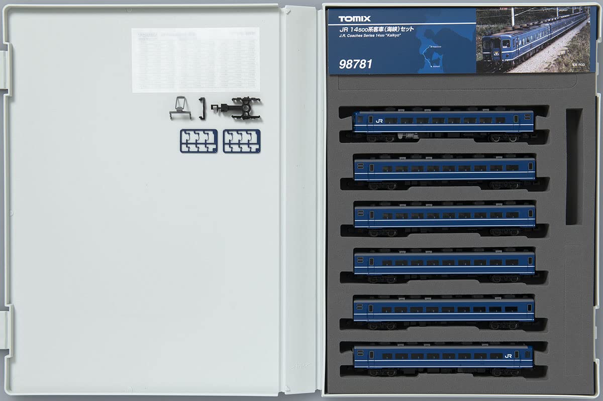 Amazon | TOMIX Nゲージ JR 14 500系 海峡 セット 98781 鉄道模型 客車
