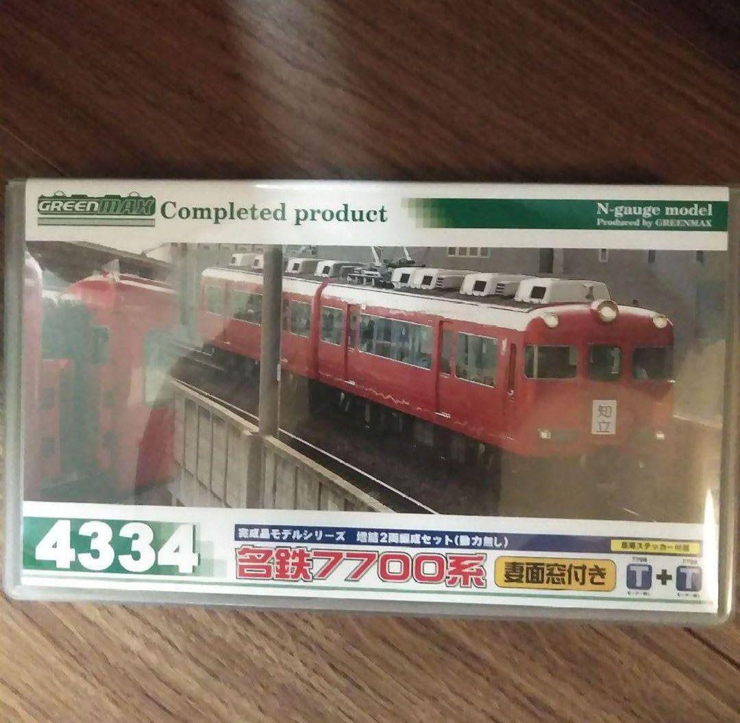 Amazon.co.jp: グリーンマックス4334 名鉄7700系妻面窓付き増結2両編成