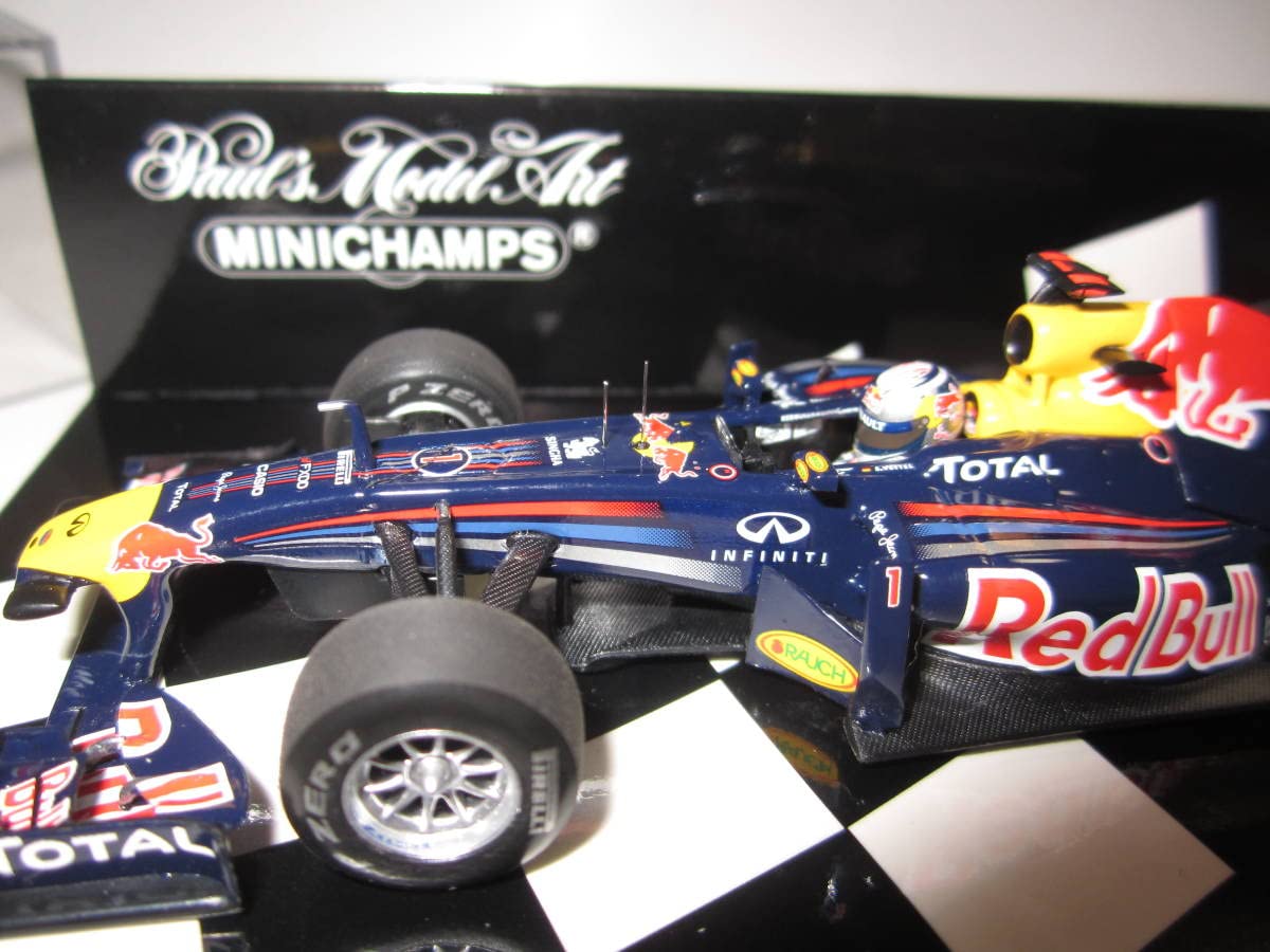 Amazon | PMA ミニチャンプス 1/43 レッドブル RB7 2011年マレーシアGP