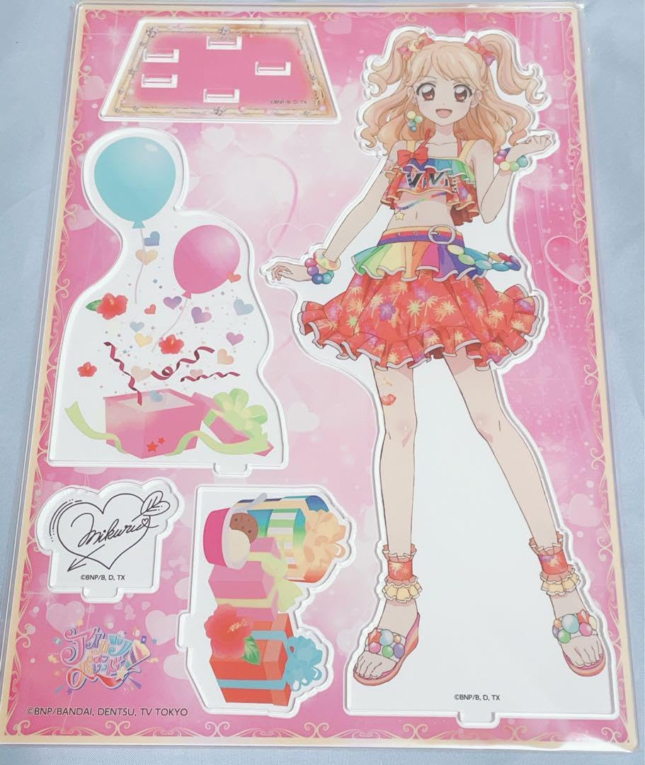 Amazon.co.jp: アイカツ アクリルジオラマスタンド 夏樹みくる