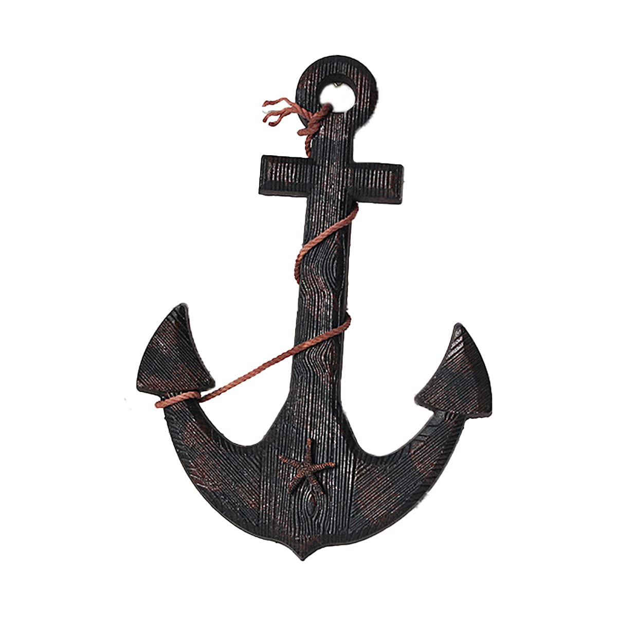 Amazon.co.jp: 木製 舵輪 錨 アンティーク 海賊 インテリア 御洒落 船