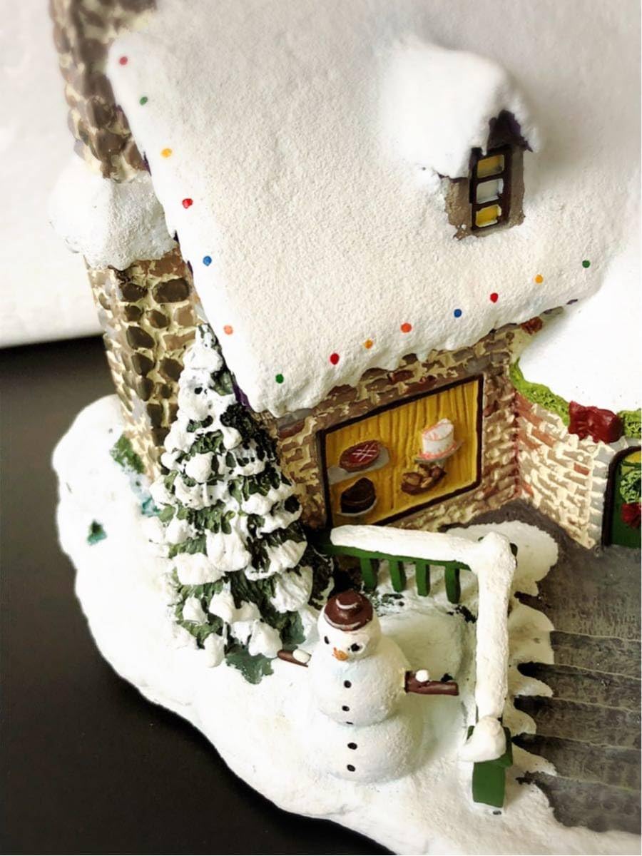 Amazon.co.jp: トーマスキンケード クリスマス ベーカリー ジオラマ