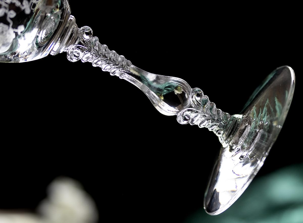 Amazon.co.jp: ケンブリッジ グラス クリスタル 薔薇 ローズポイント