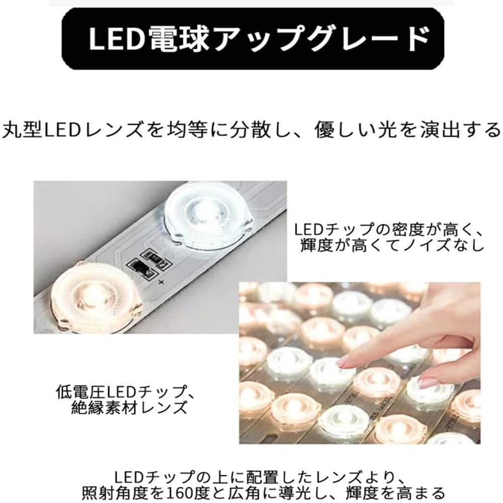 Amazon.co.jp : KOVOL LED シーリングライト 4畳 5畳 おしゃれ 北欧