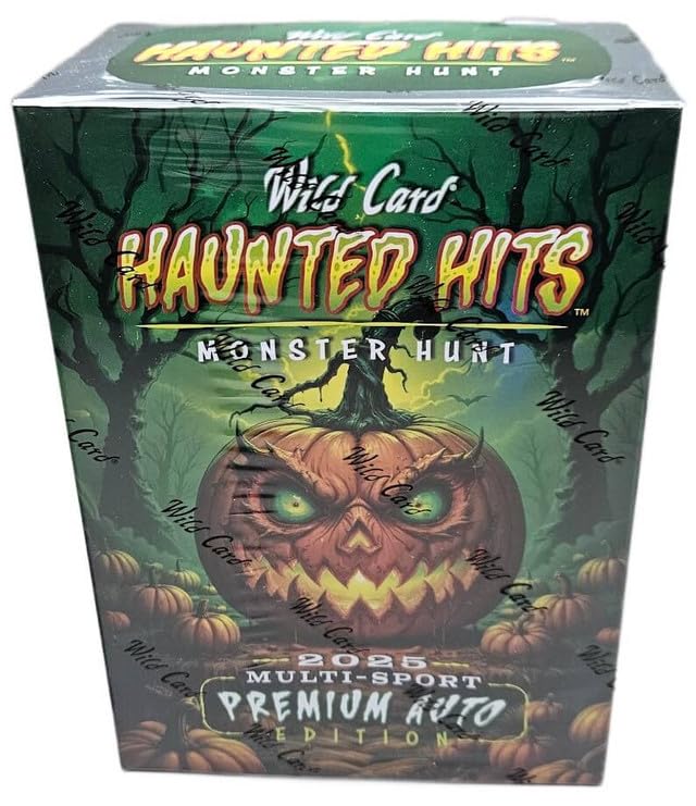 Amazon.com: 2025 Wild Card Haunted Hits Multi-Sport Premium Auto