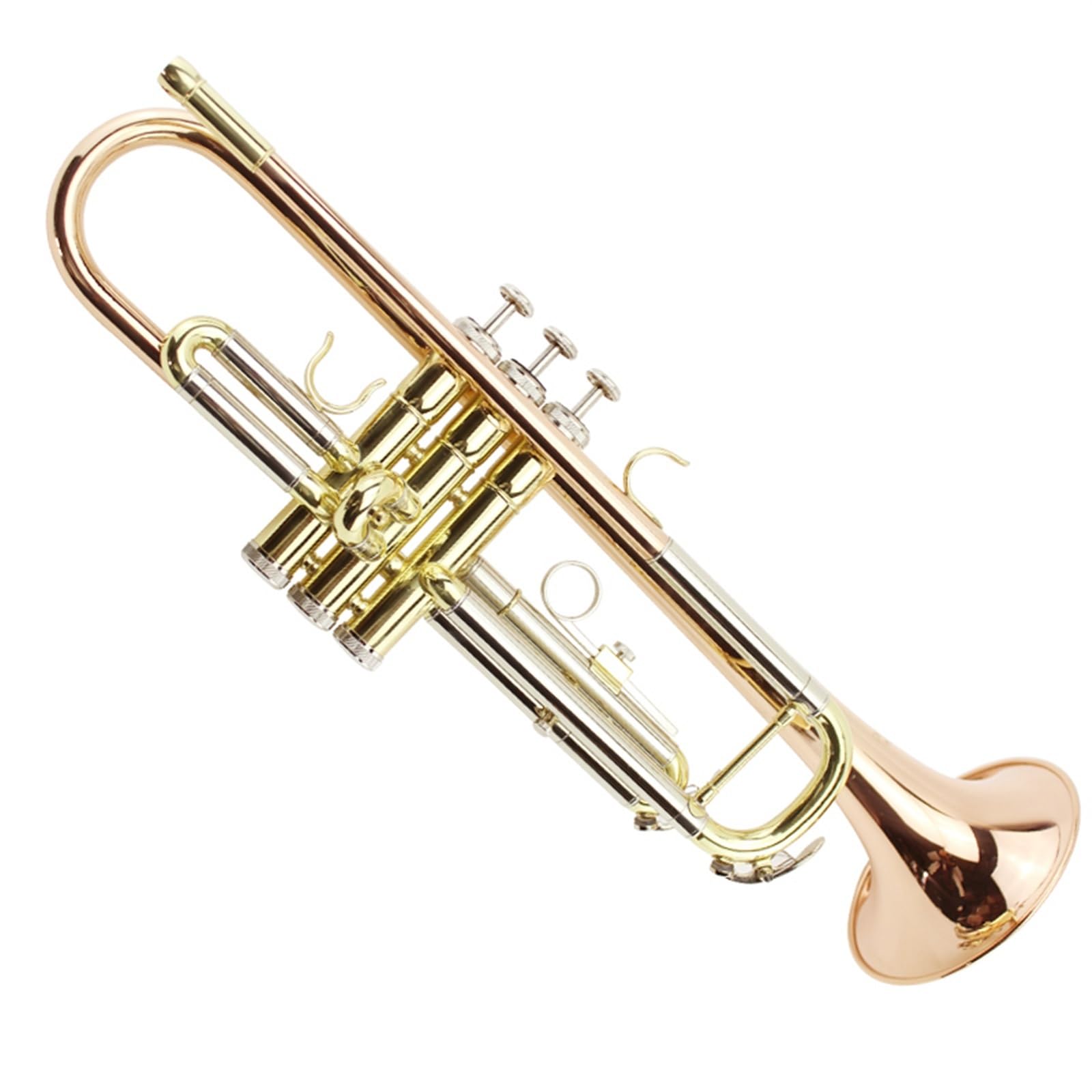 Amazon | 初心者金管楽器 B-フラット トランペット 楽器 リン青銅管