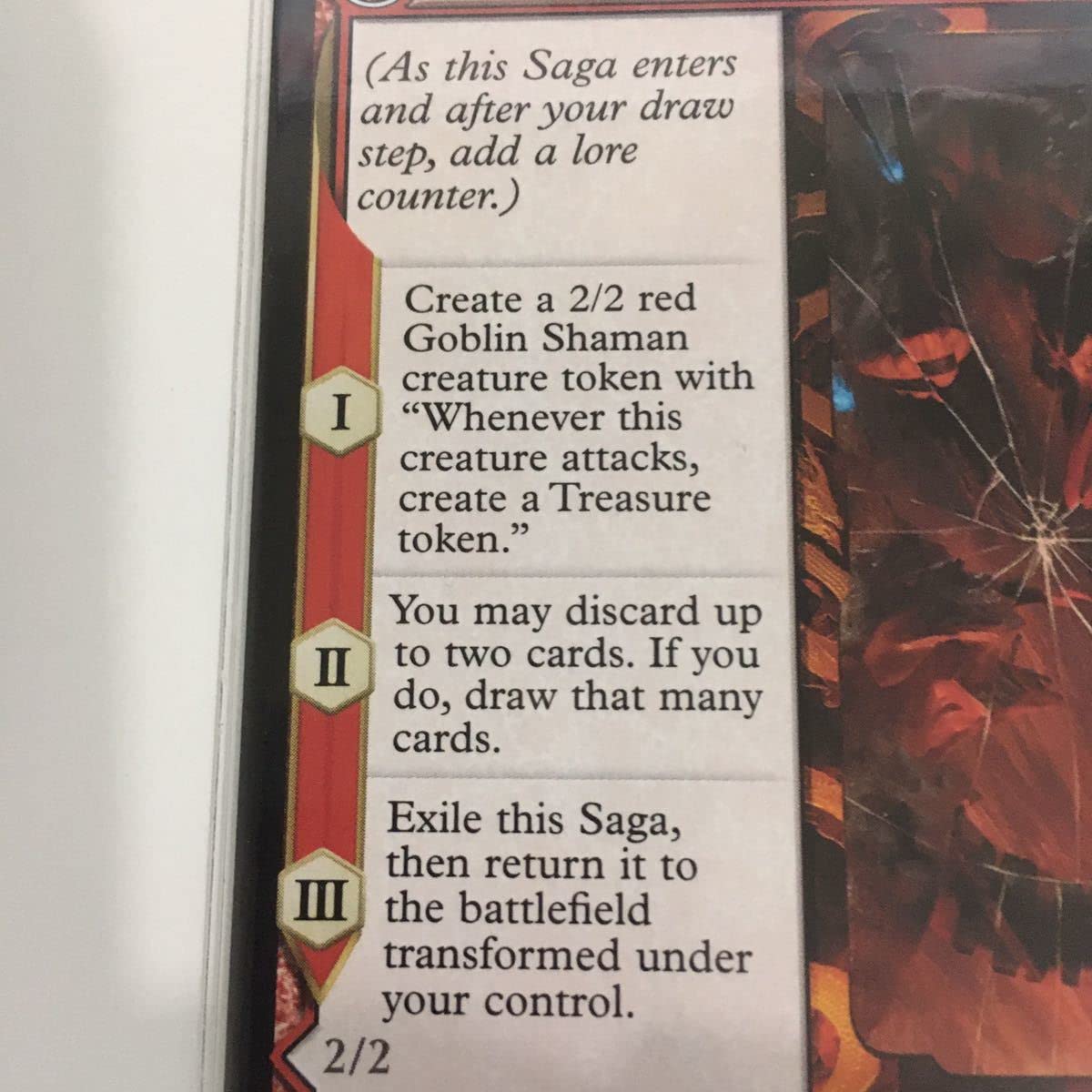 Amazon.co.jp: MTG 英語版 Fable of The Mirror-Breaker/鏡割りの寓話