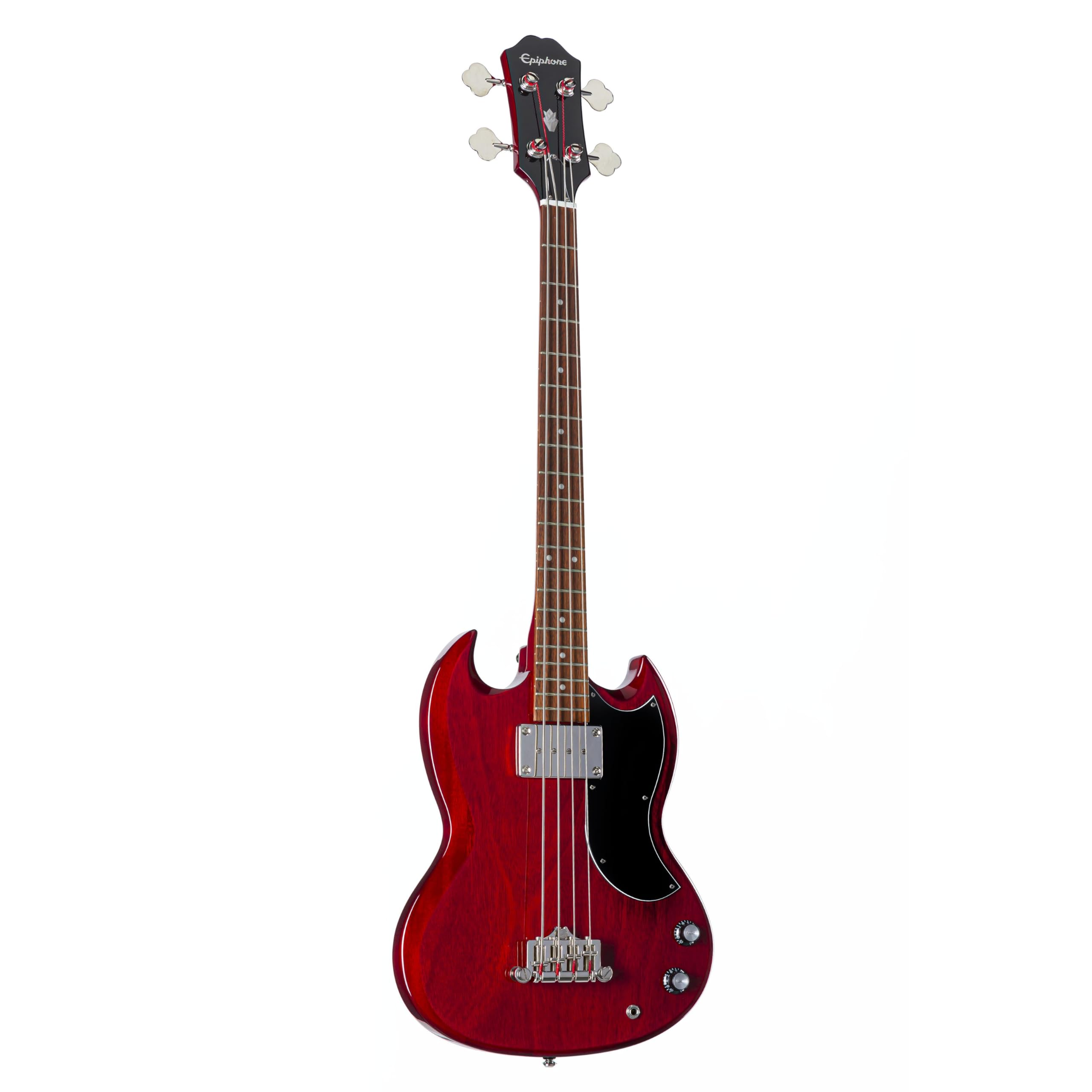 Amazon.co.jp: Epiphone EB-0 Bass Cherry SGベース (エピフォン EB0