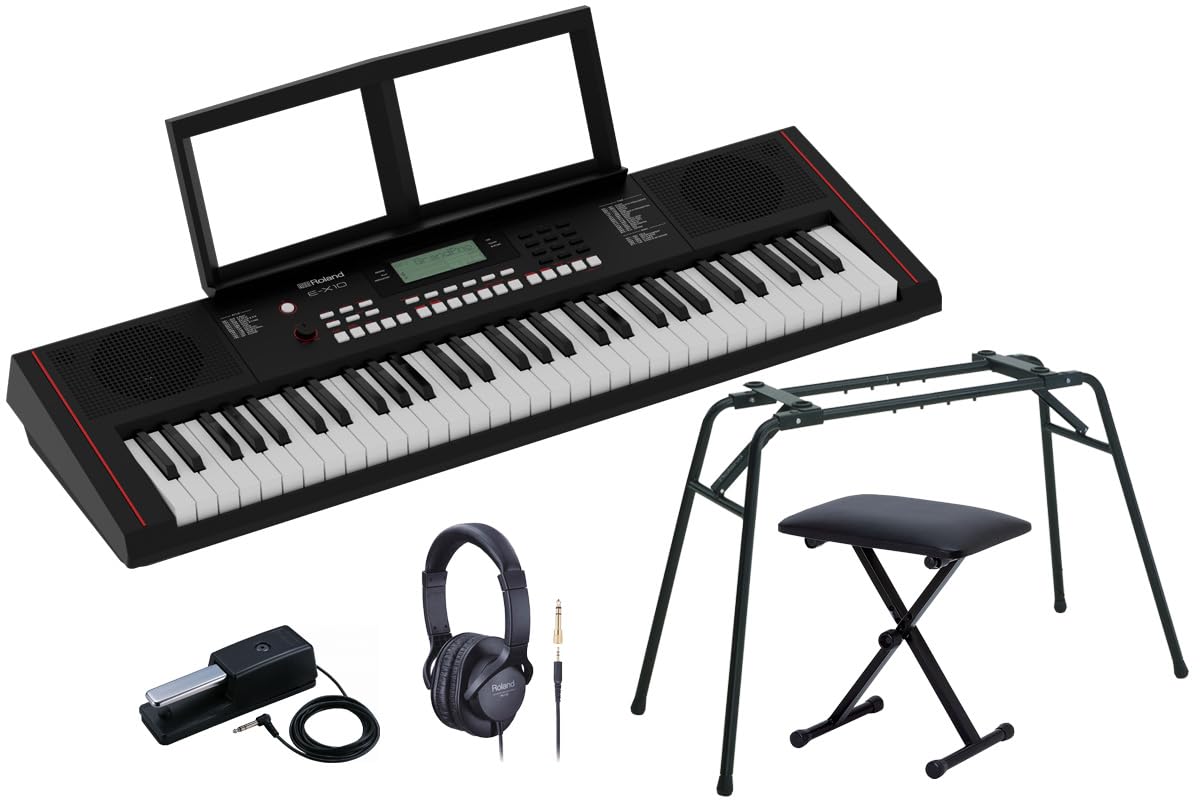 Amazon.co.jp: Roland E-X10 Arranger Keyboard (EX10) [Optional Set