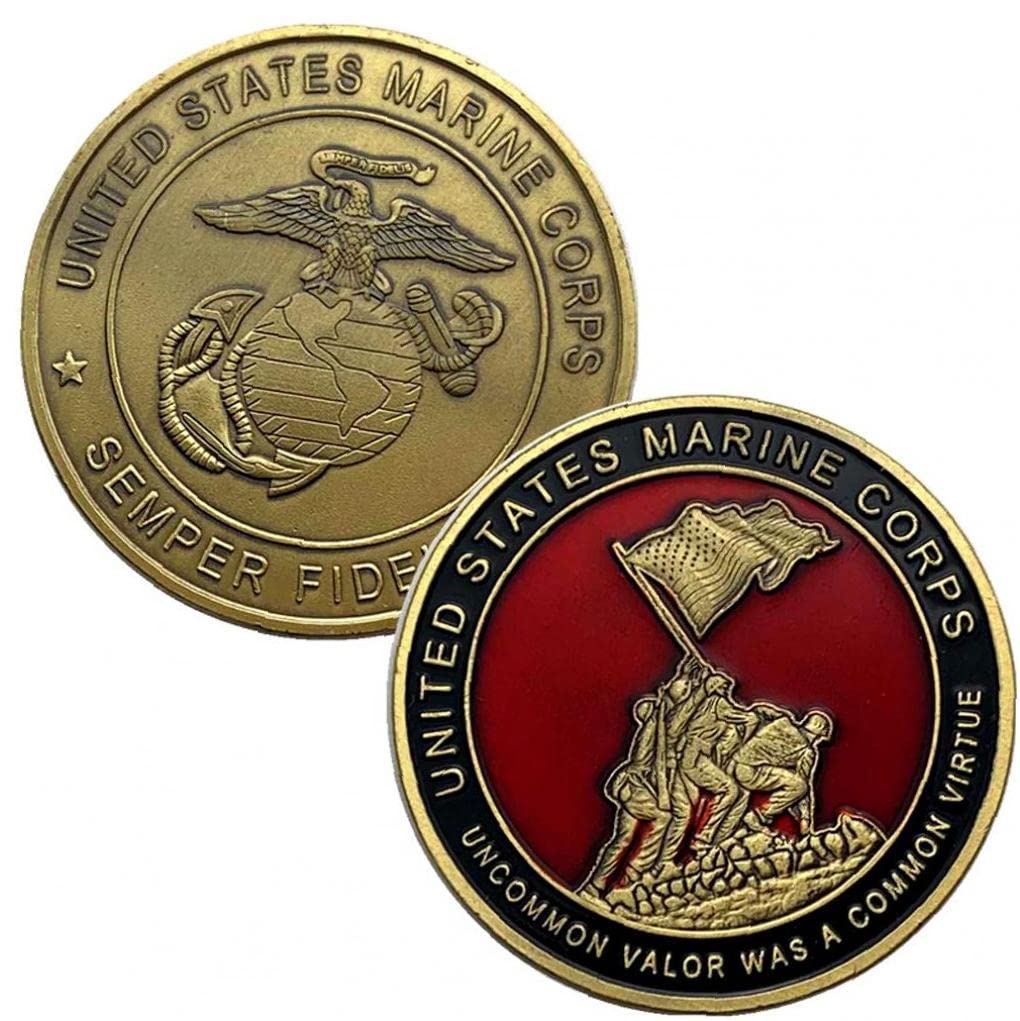 Amazon.co.jp: アメリカ海兵隊員 メタル チャレンジコイン 記念コイン