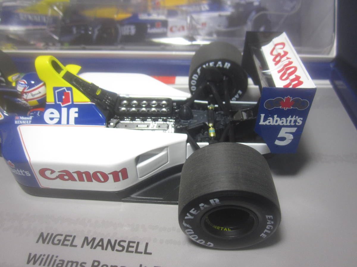 Amazon | ③PMA1/18ウィリアムズ FW14B 1992 ワールドチャンピオン N