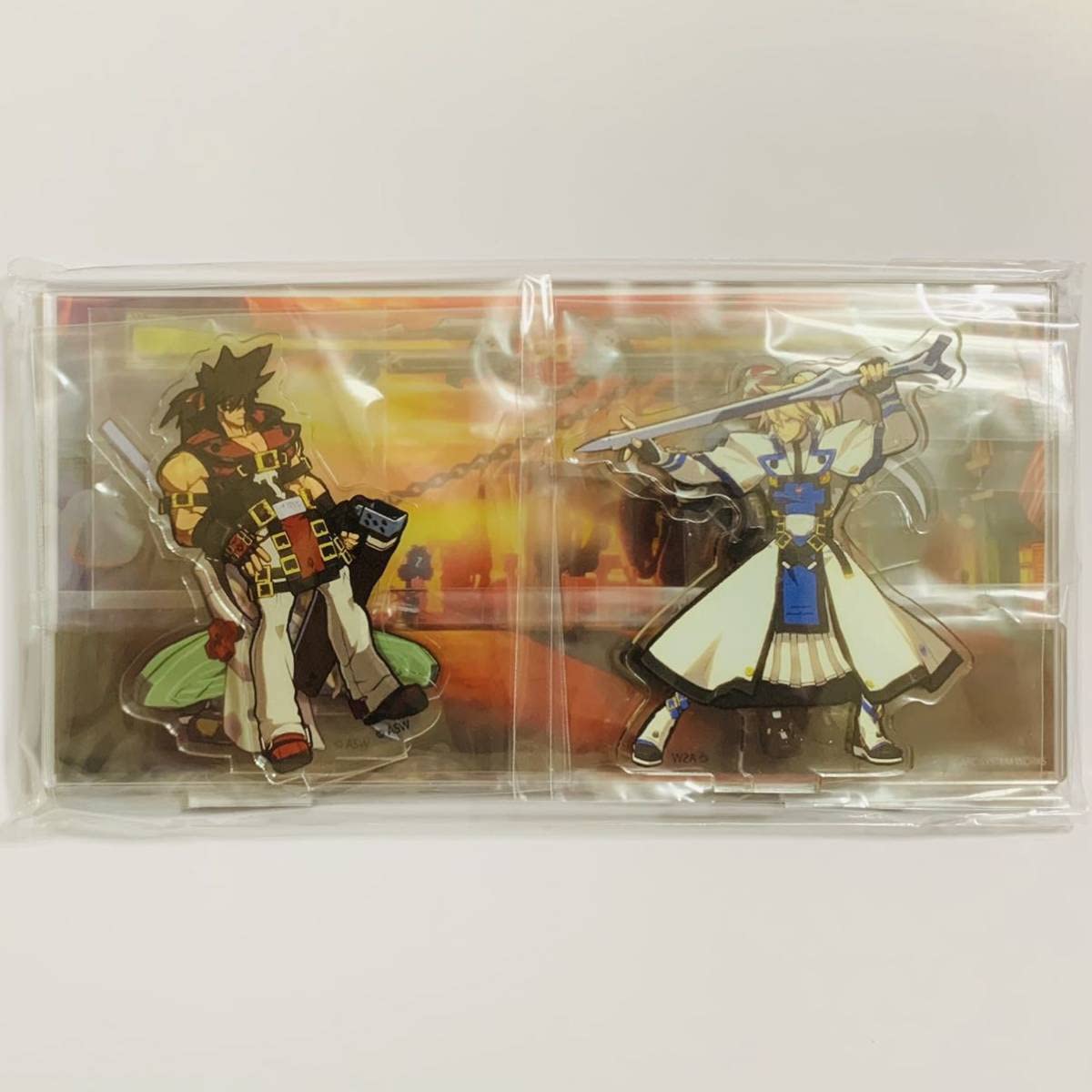 Amazon.co.jp: DMMスクラッチ ギルティギア C賞 対戦画面風アクリル