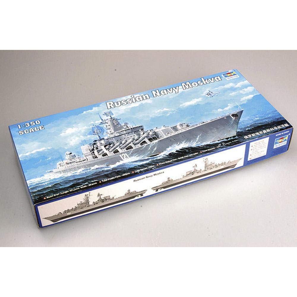 Amazon | トランペッター 1/350 ロシア海軍スラヴァ級巡洋艦 モスクワ