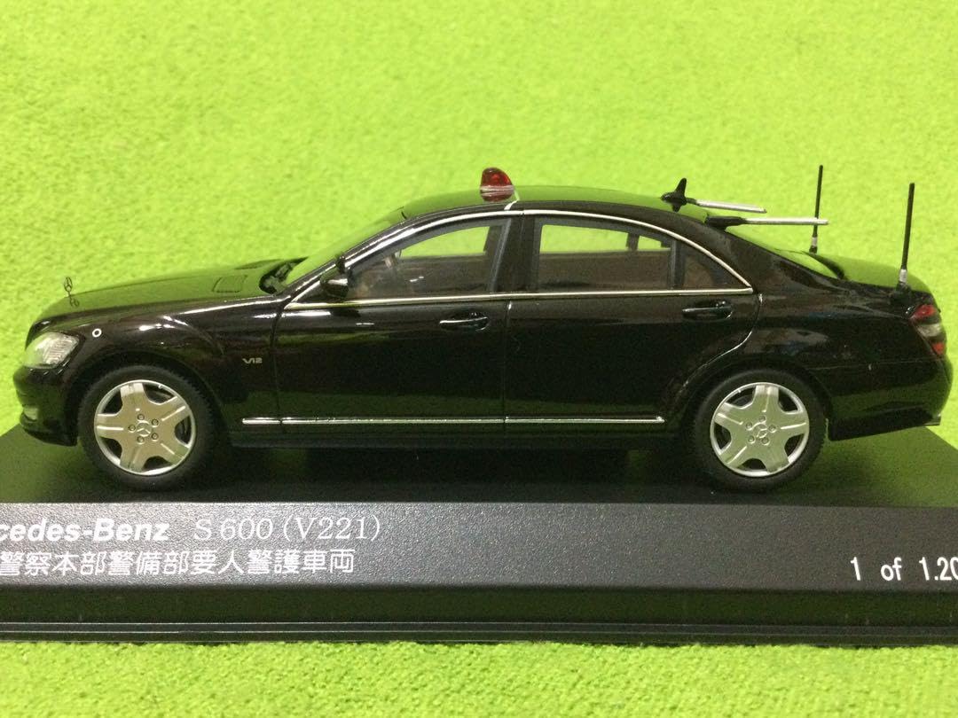 Amazon.co.jp: RAI'S メルセデス ベンツS600 LONG覆面警備部要人警護1