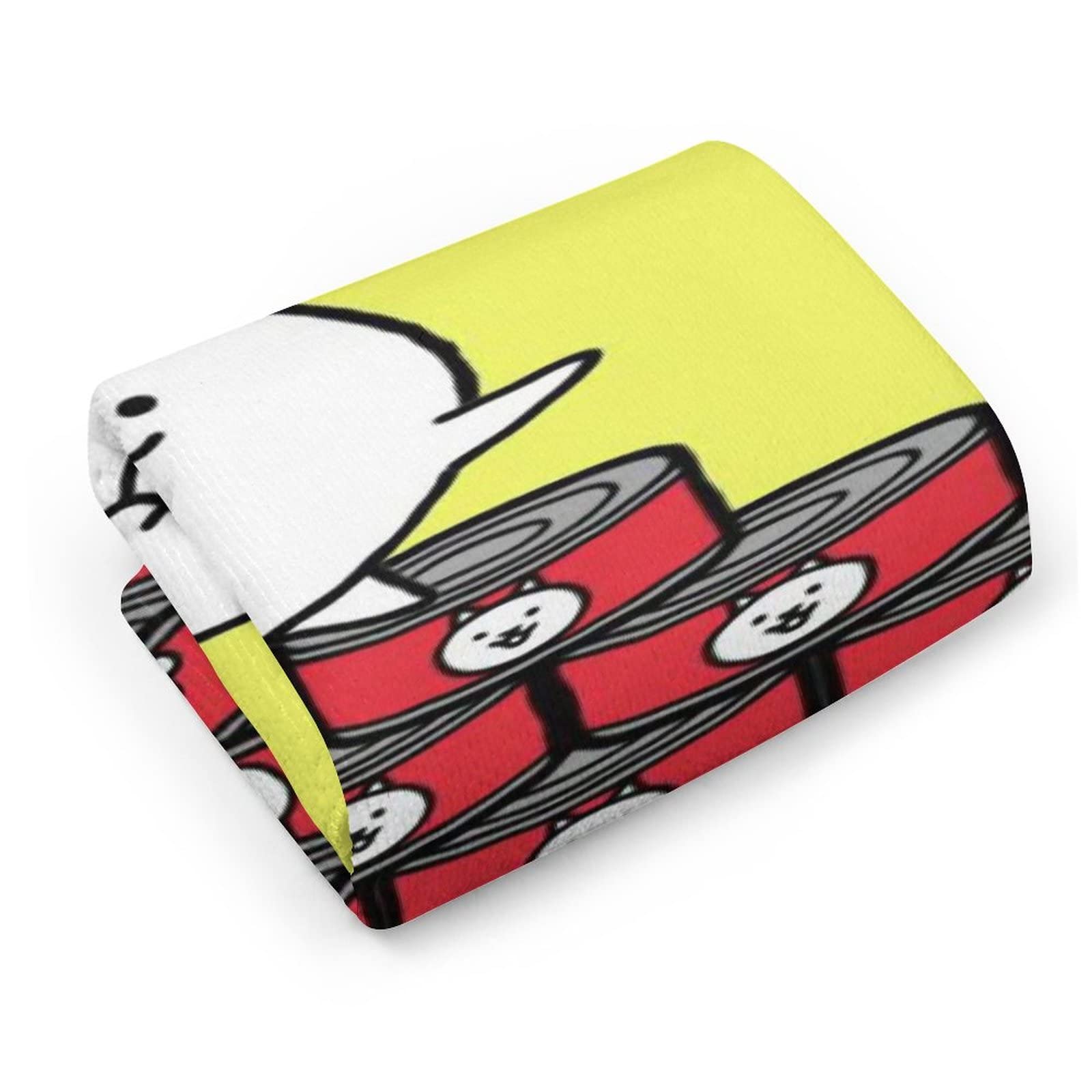 Amazon｜にゃんこ大戦争 タオル フェイスタオル バスタオル スポーツ