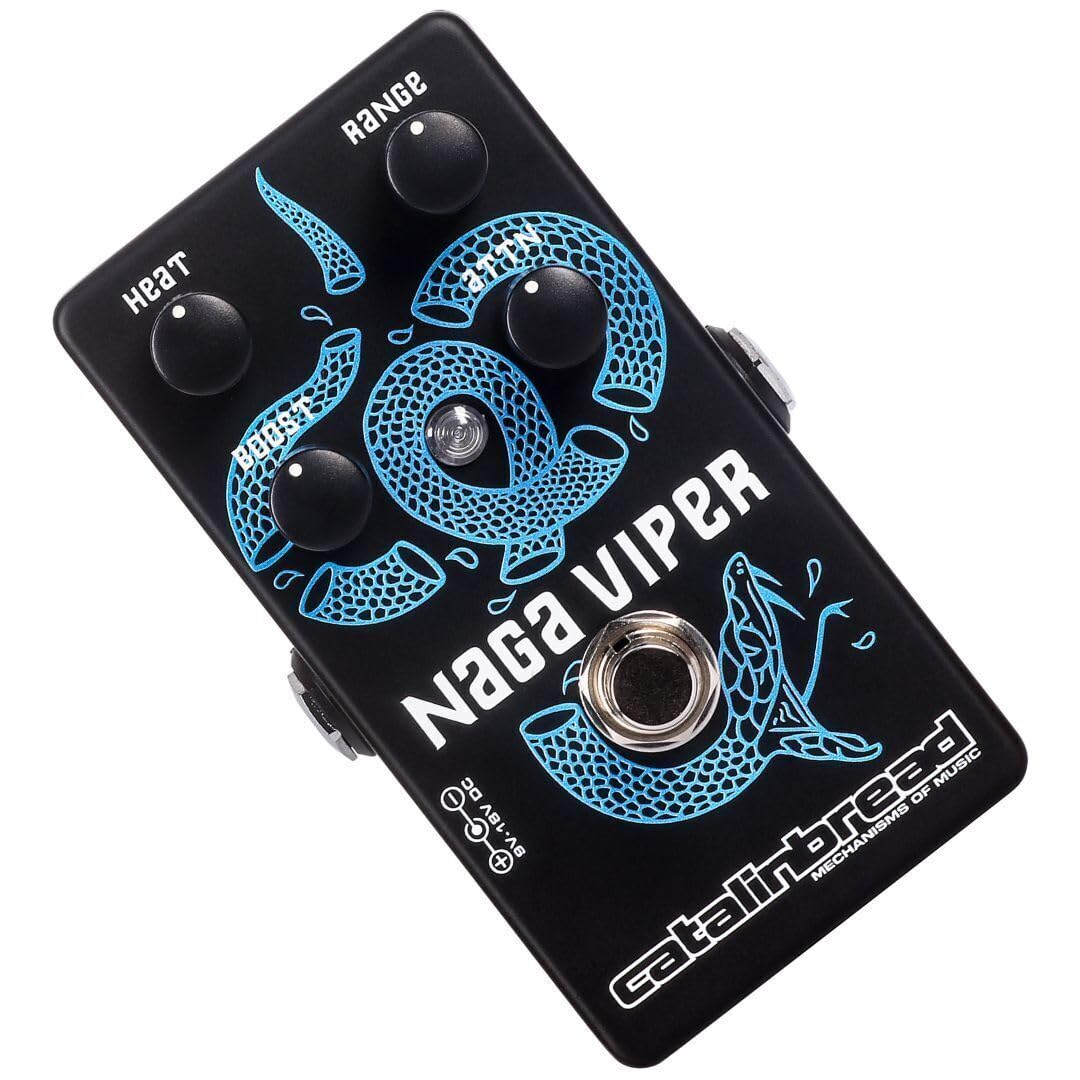 Amazon.com: Catalinbread Naga Viper MKII Treble Booster Pedal with