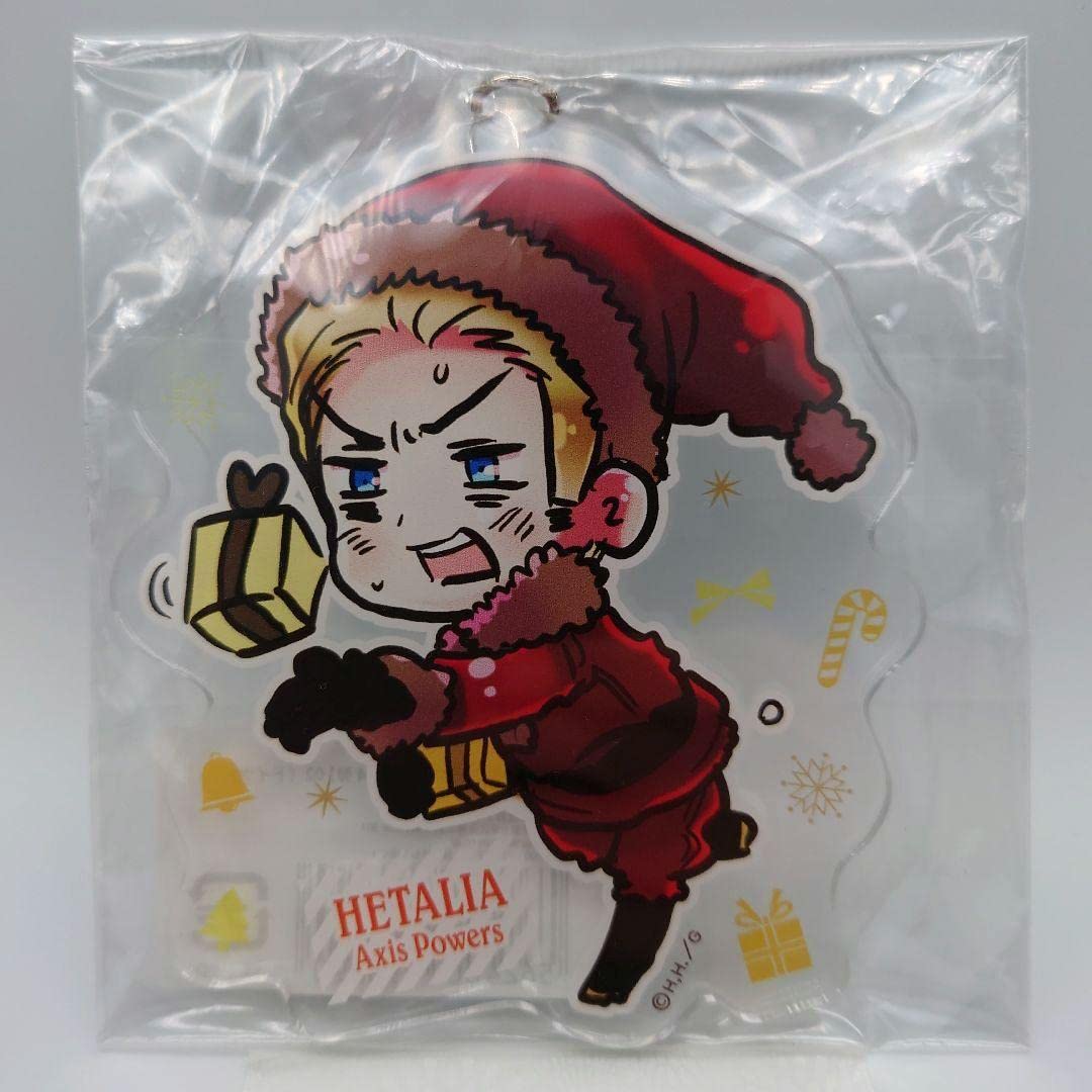 Amazon.co.jp: ヘタリア ドイツ クリスマス でかアクリルキーホルダー