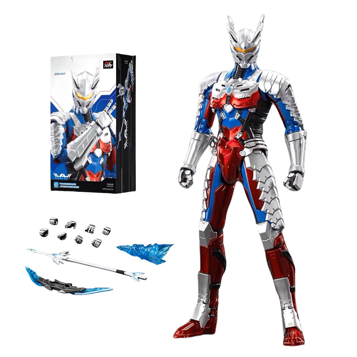 Amazon.co.jp: HiPlay 中動玩具 ZDTOYS 1/10 機動ウルトラマンゼロ UA