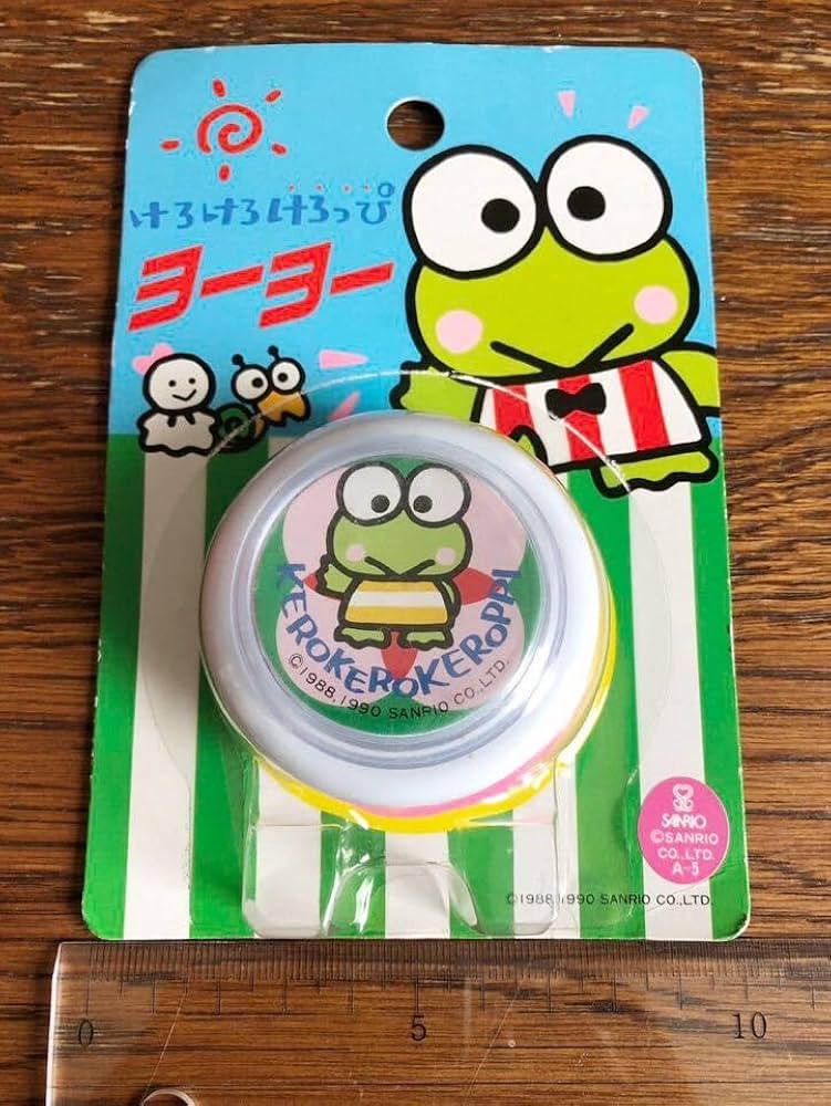 Amazon.co.jp: 1990年製 平成レトロ けろけろけろっぴ ヨーヨー : おもちゃ
