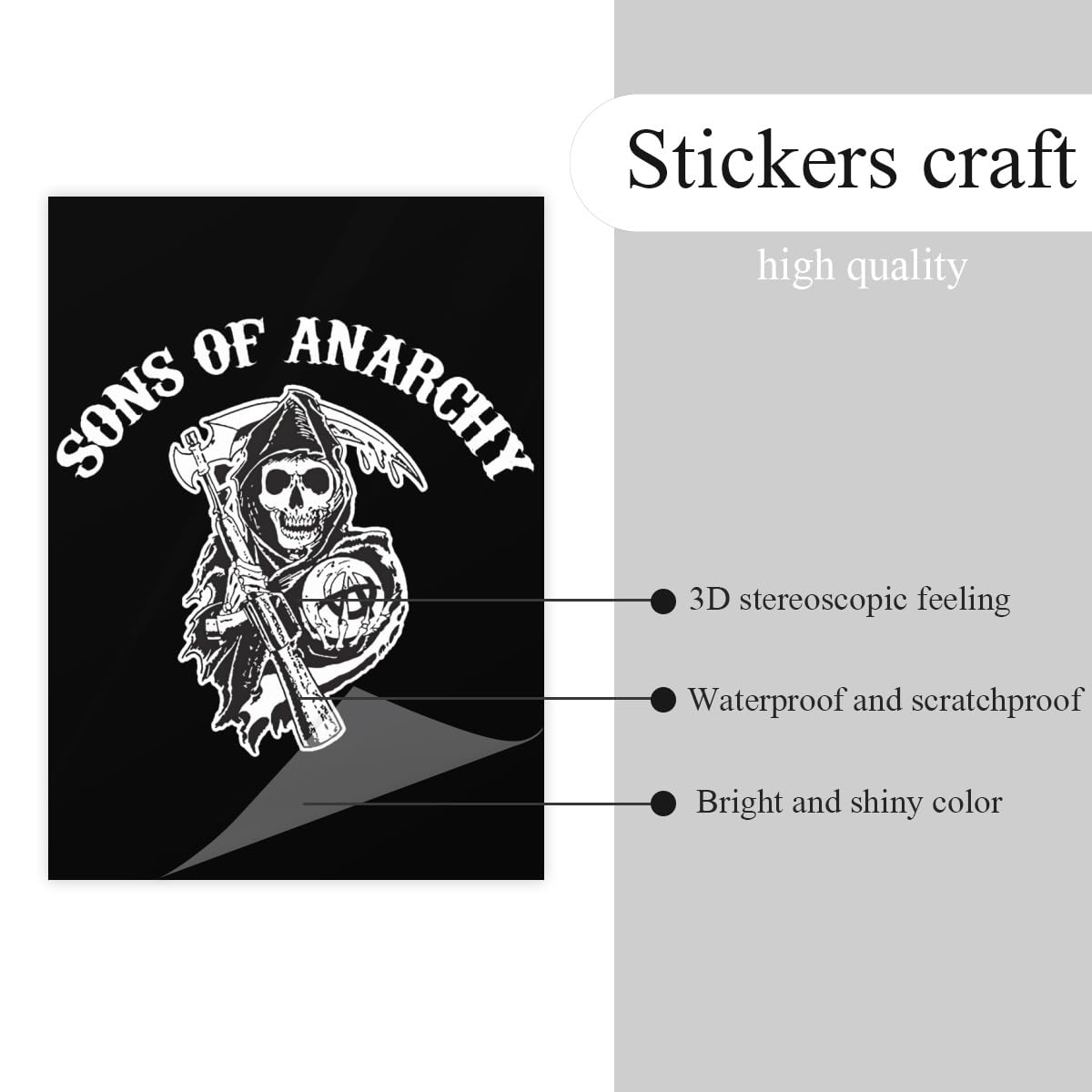 Amazon.co.jp: Sons of Anarchy サンズ・オブ・アナーキー ステッカー