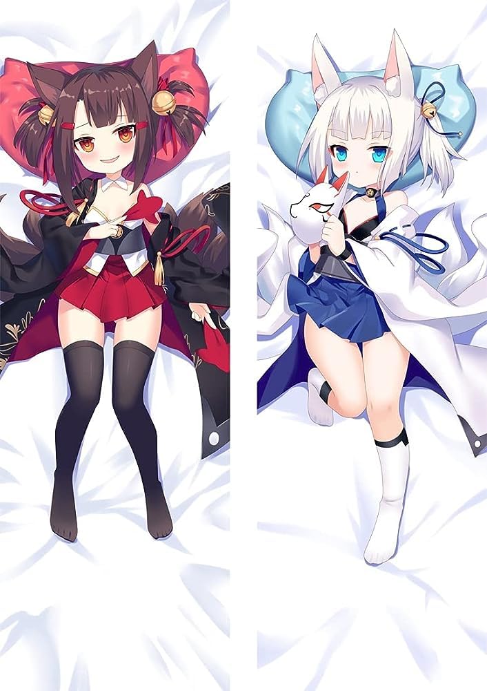Amazon｜アズールレーン 20937 赤城 加賀 幼少期 アニメ枕カバー/抱き