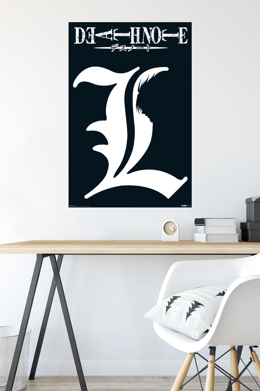 Amazon.co.jp: Death Note - L Symbol Wall Poster : ホーム＆キッチン