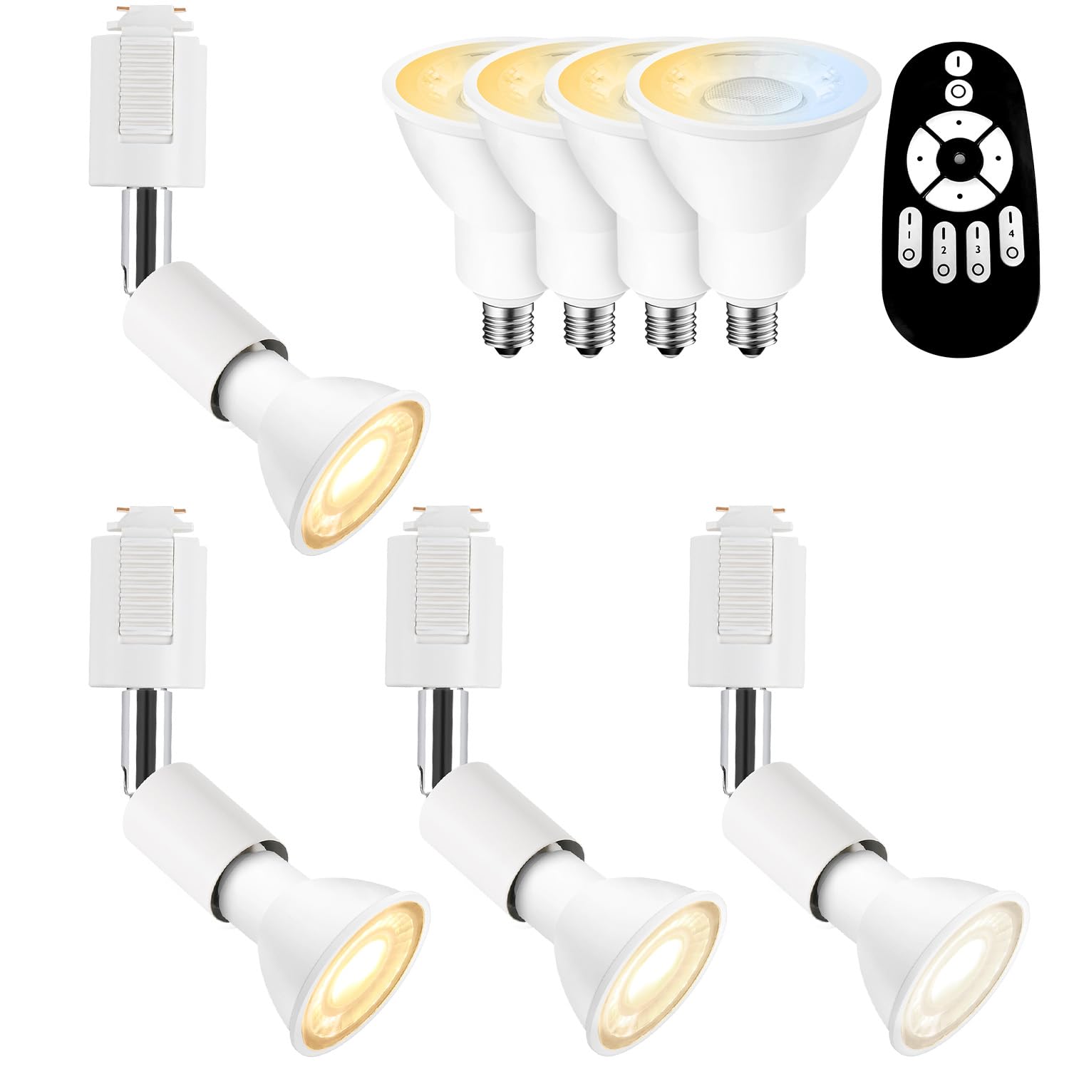 Amazon | ダクトレール用スポットライト 4個セットダクトレール照明