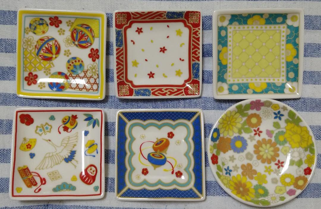 Amazon | セリア 豆皿 6枚セット 小皿 | ノーブランド品 | 小皿 通販