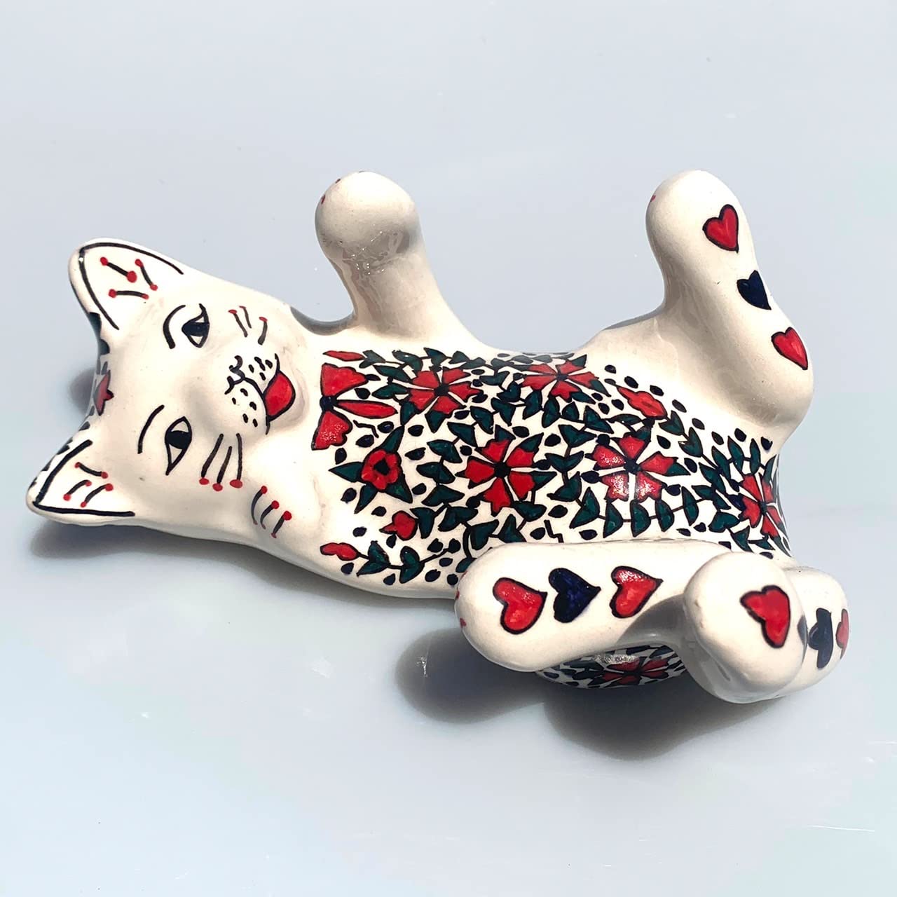 Amazon.co.jp: トルコ陶器 トルコ雑貨 おふざけねこ置物 猫 猫の置物