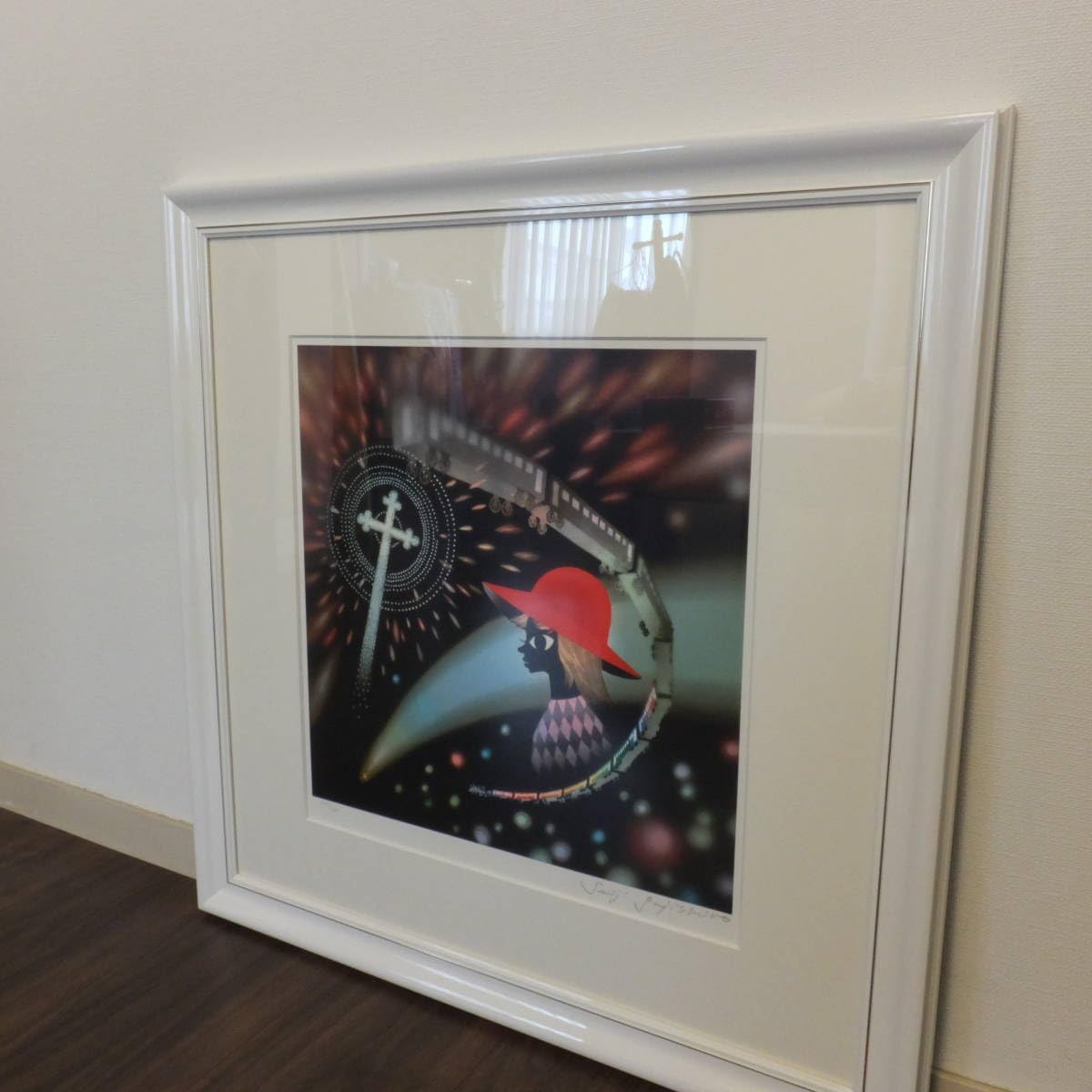 Amazon.co.jp: ○真作保証書付藤城清治銀河鉄道の夜レフグラフファイン