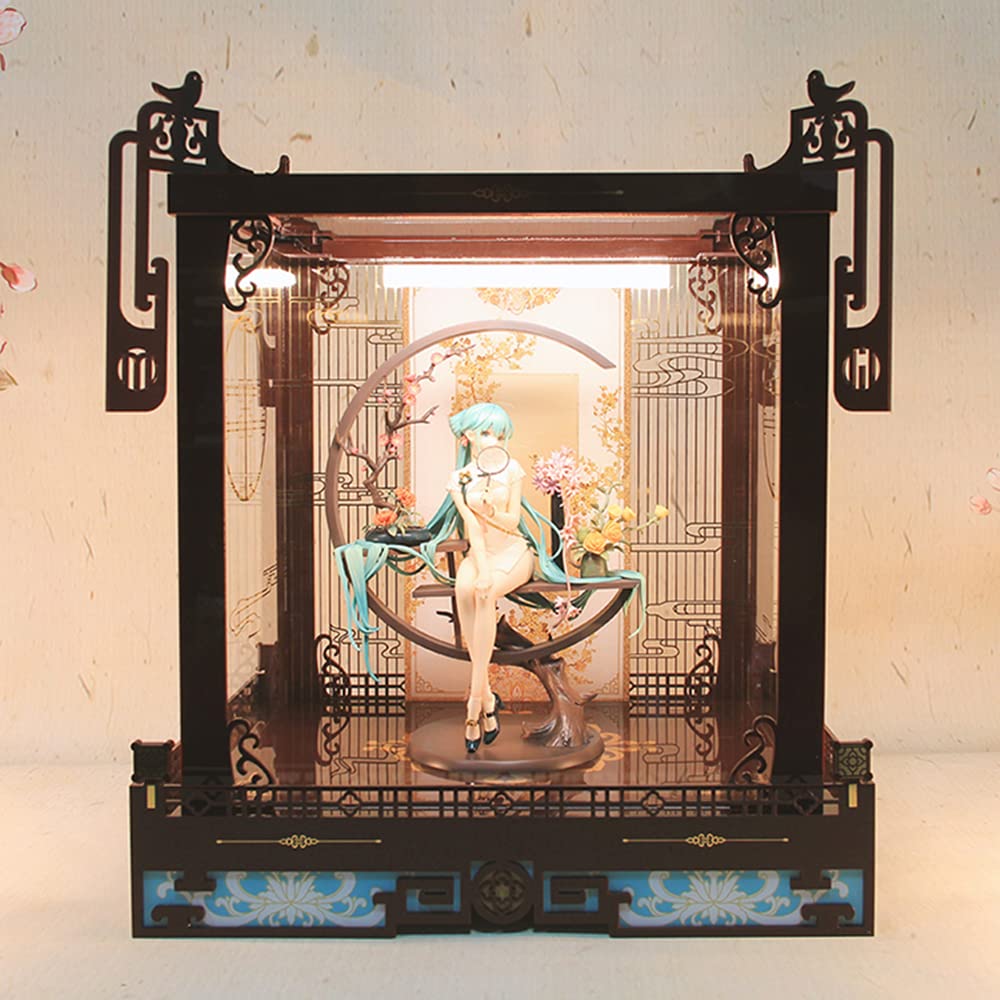 Amazon.co.jp: AOWOBOX 初音ミク 韶華専用 透明 ディスプレイケース