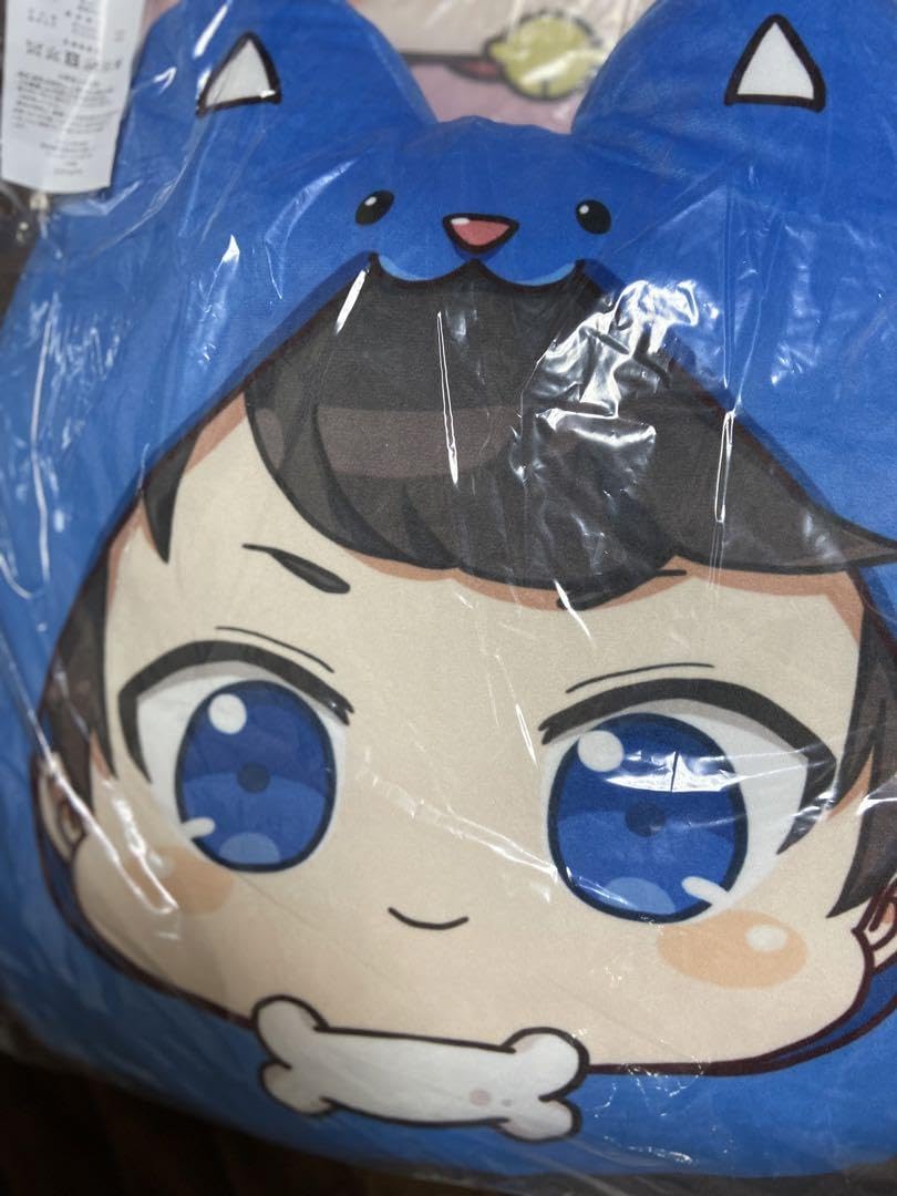 Amazon.co.jp: ちろぴの BIGフェイスクッション 2個セット : ホーム